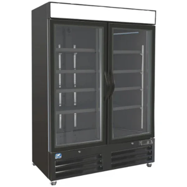 Coldzone - R49-G2S/B Merchandiser Refrigerator Black 49IN 49"