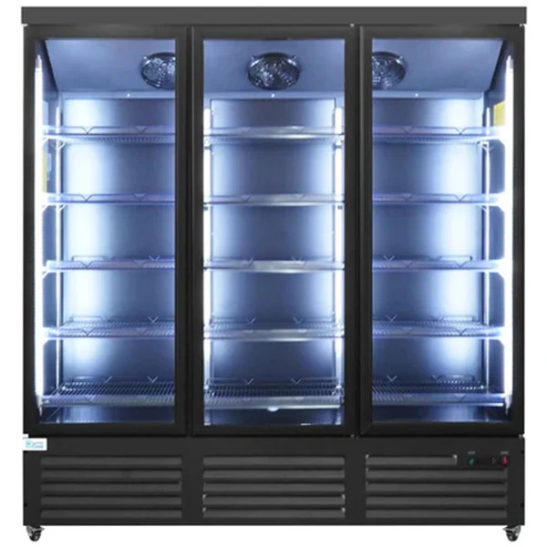 Lumin - Cool 3 Door Glass Cooler Compact 75"