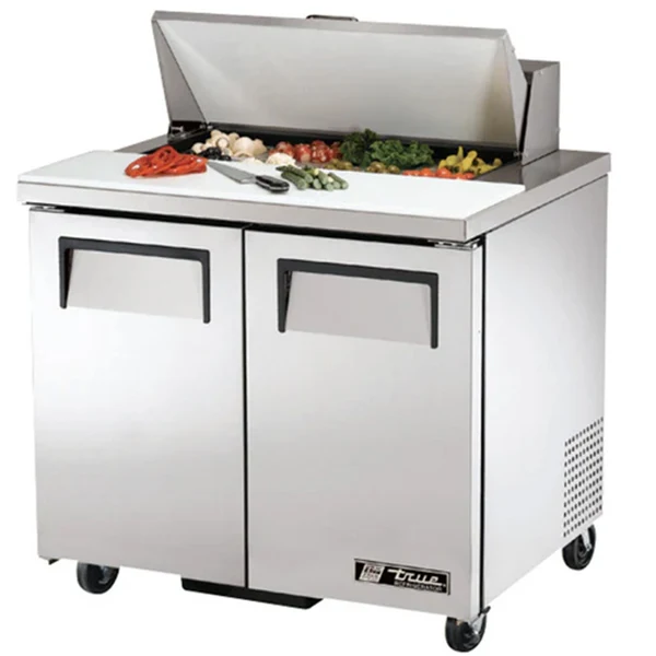 True - Tssu-36-08-Hc 2 Door Sandwich Prep Table 36"