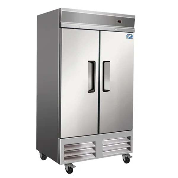 Coldzone - Double Door S/Steel Refrigerator 40"