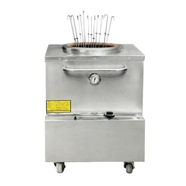 Omcan - 44386 28"x30" Stainless Steel Tandoor Clay Oven