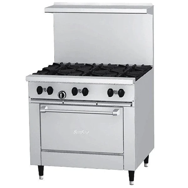 Garland - 36" 6 Burner Range With Oven EA