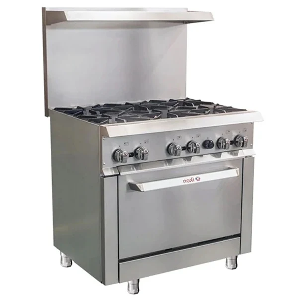 Ikon - 6 Burner S/Steel Range 36" EA
