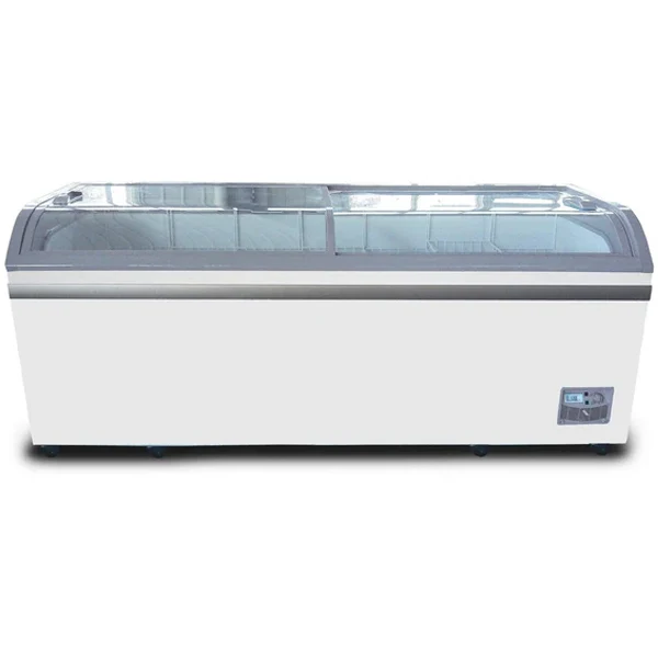Omcan - 79" Display Chest Freezer