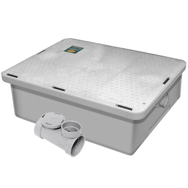 Canplas - 3925A02LO Low Profile Grease Trap 25 Gpm 50 Lb 2" EA