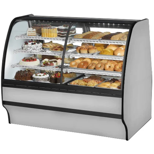 True - Tgm-DZ-59-Sc Sc-S-S Glass Merchandiser 60"