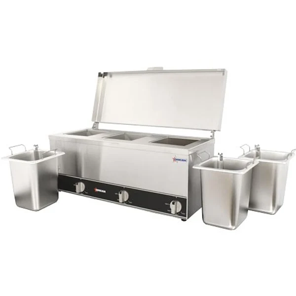 Omcan - 44183 Triple Sauce Pot Warmer EA
