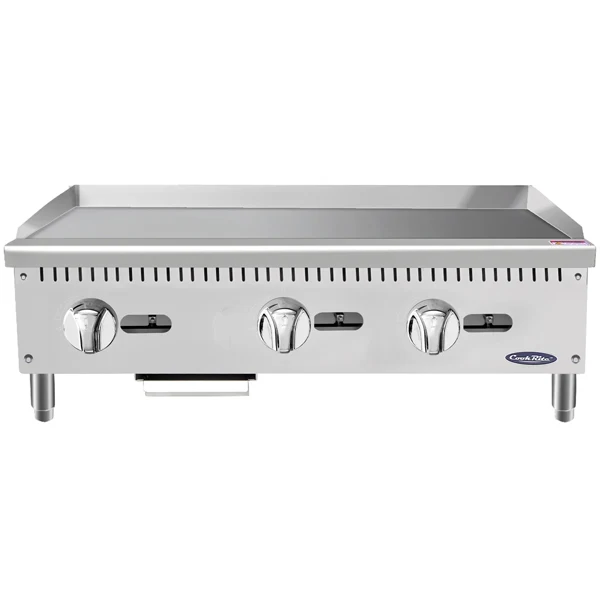 Atosa - 36" Manual Griddle Flat Top