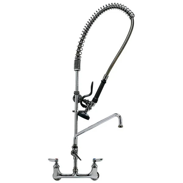 Omega - PRF12 Pre-Rinse Wall Mounted Faucet (NO Gooseneck) EA
