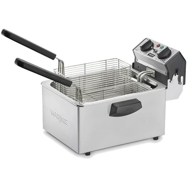 Waring - Counter Top Electric Fryer Dual Basket EA