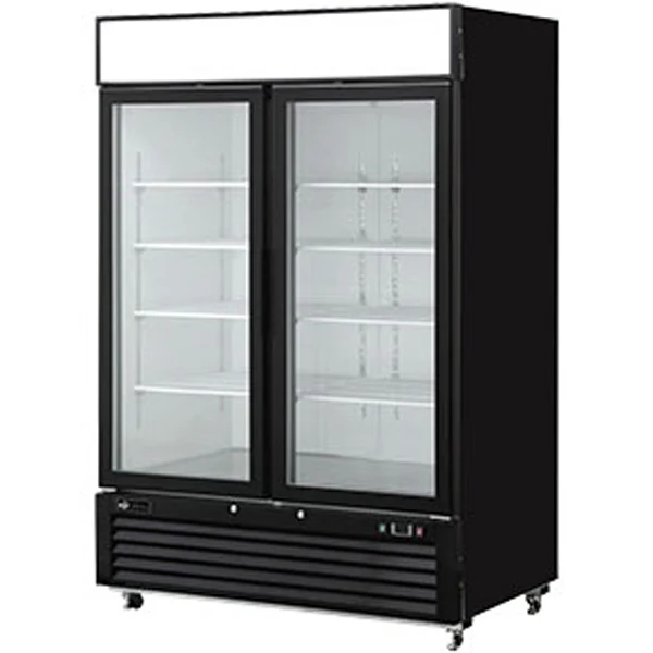 Efi - C2Z-54GDVCX 2DR Glass Merchandiser RF W/Bottle Organizer 54"