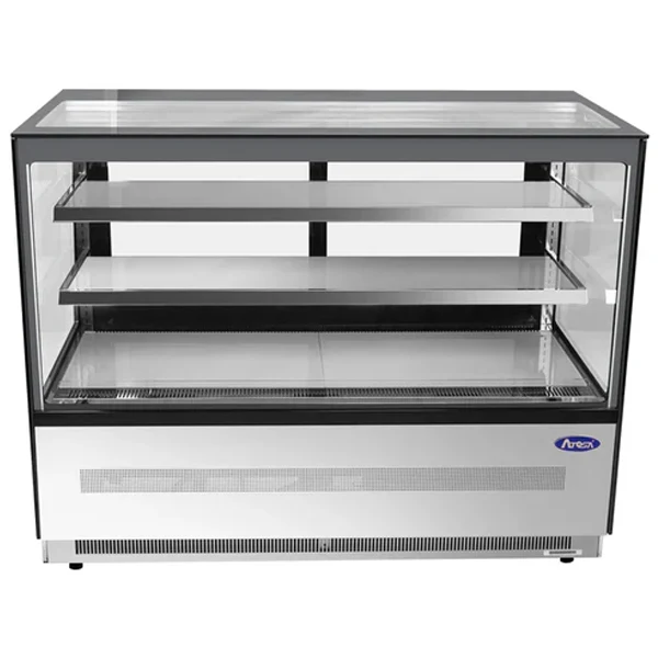 Atosa - 2 Tier Glass Pastry Display Cooler 60"