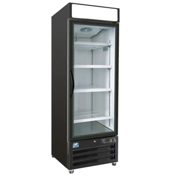Coldzone - Cold Zone 26F-61G1 Single Door Low Profile Glass Freezer 61"