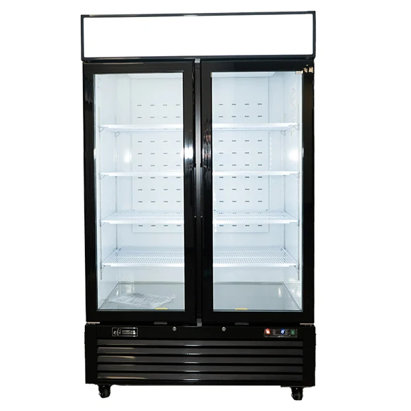 Efi - Double Door Glass Cooler C2-48GDVC 48 IN
