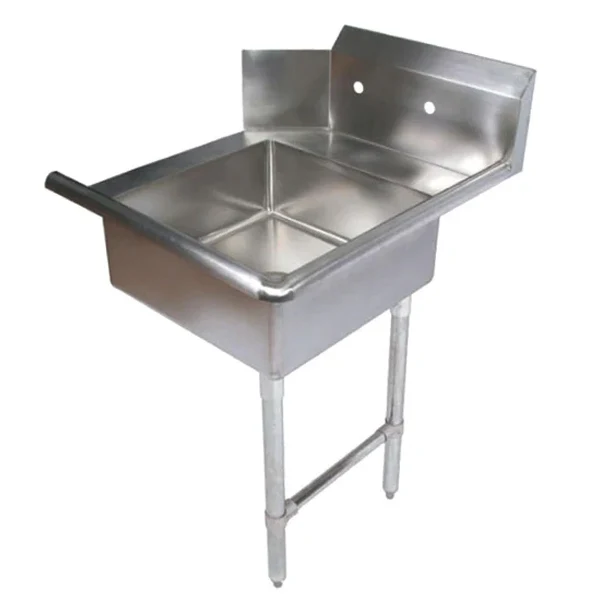 Omcan - 28481 Soiled Dishtable Rh 26"W 26"