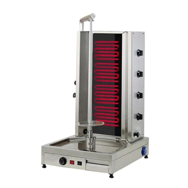 Omega - 4EU-W Shawarma/Doner Meat Broiler 4 Burner EA