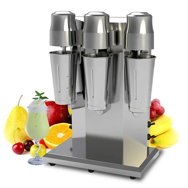Omega - Tt-MK6A Cup Stainless Steel Triple Milkshake Mixer 3