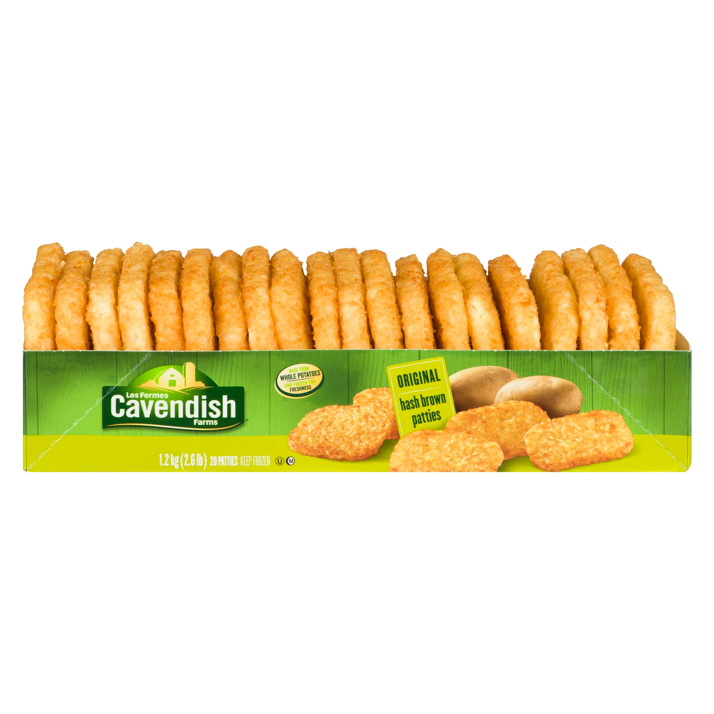 Cavendish - Potato Patties 1.2KG