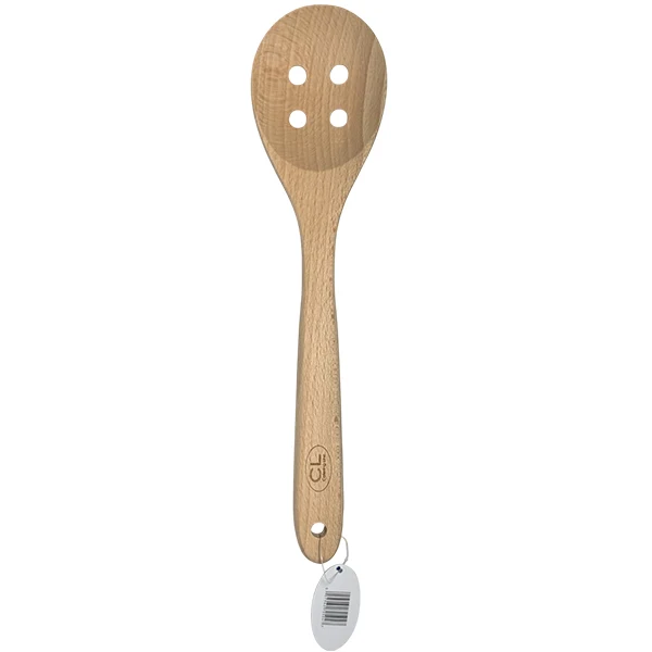 Catering Line - Wood Perforated Spoon 30cm EA
