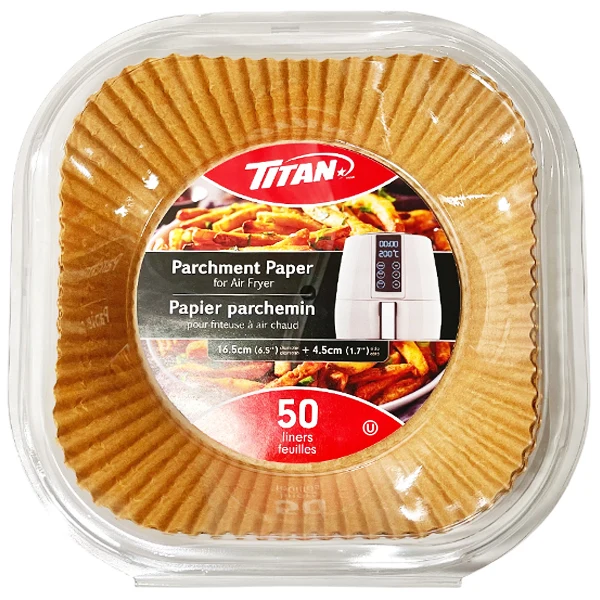 Titan - Air Fryer Liners Crown Style 16.5cm 12x50 CT