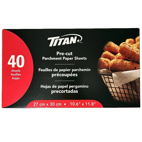 Titan - Parchment Paper Sheets 27x30cm 24x40 EA