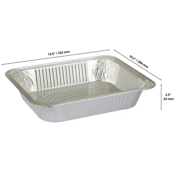 Titan - Aluminum Half Size Deep Steam Table Pans 10EA