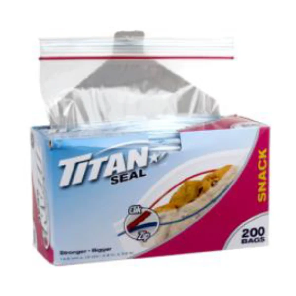 Titan - Clik Zip Medium Freezer Bag 20EA