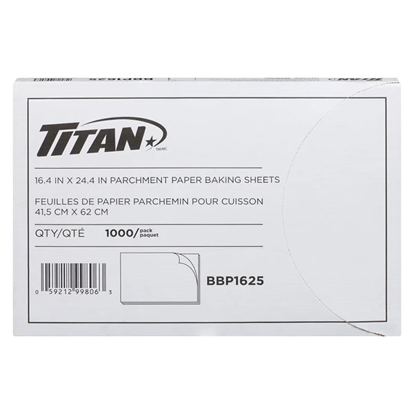 3TITAN - Titan Parchment Sheets 16.4"X24.4" 1000EA