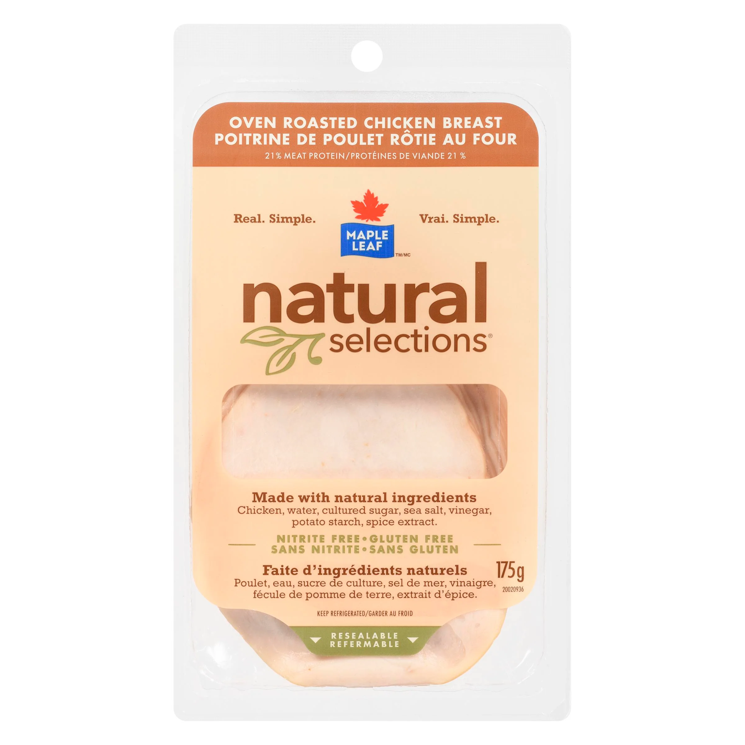 Maple Leaf - Natural Selection Oven Roasted Chicken 175 GR