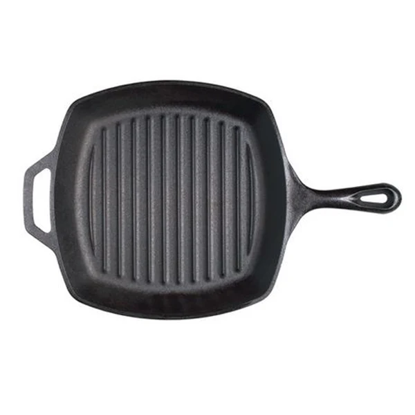 Lodge - 10.5IN Square Cast Iron Grill Pan EA