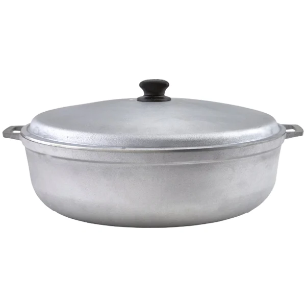Imusa - Natural Cast Aluminum Dutch Pot 44CM Or 17.9QT 1CT