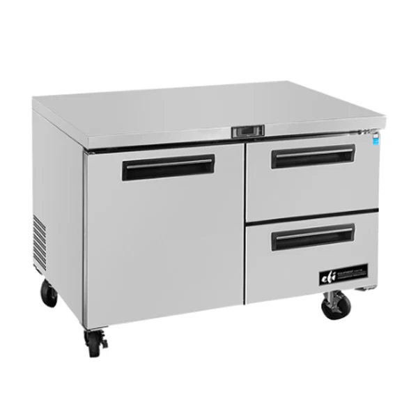 Efi - Versa Chill Undercounter Freezer 2DWR/1DR/48"Wide 1EA