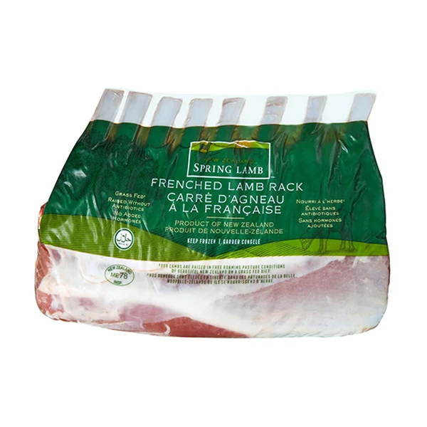 Frozen Lamb - Frenched Racks Cap Off 16-18OZ Per KG