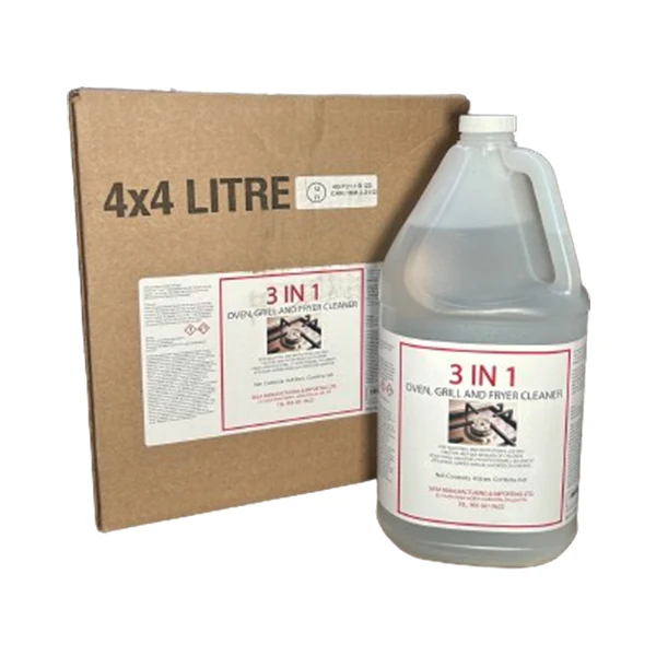 Sasa - 3 IN 1 Oven Grill And Fryer Cleaner 4x4LT