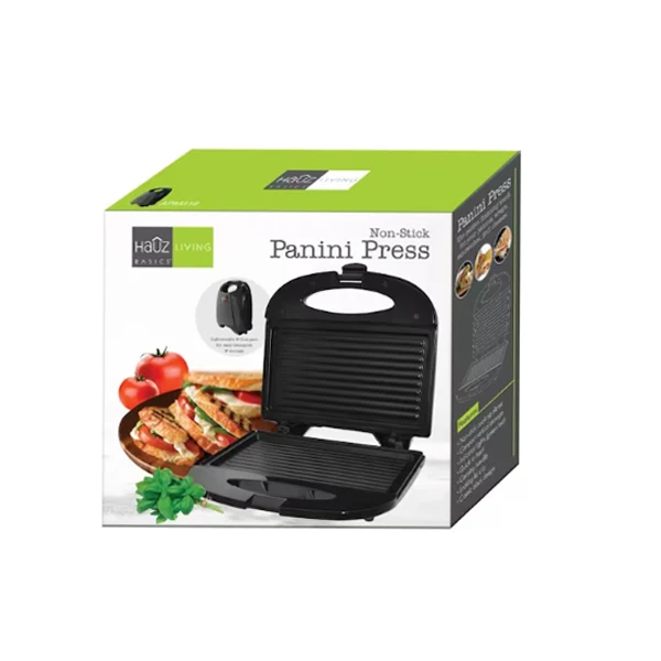 Hauz - Black Panini Press For Wrap & Sandwichs EA
