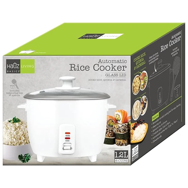 Hauz - Electric Rice Cooker 6CUPS 1 Un