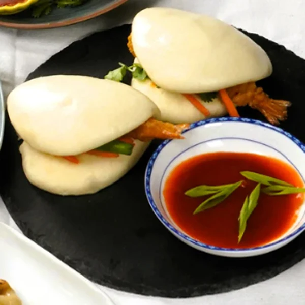 Kapow - Vegan Bao Bun Folded Steam 200PC