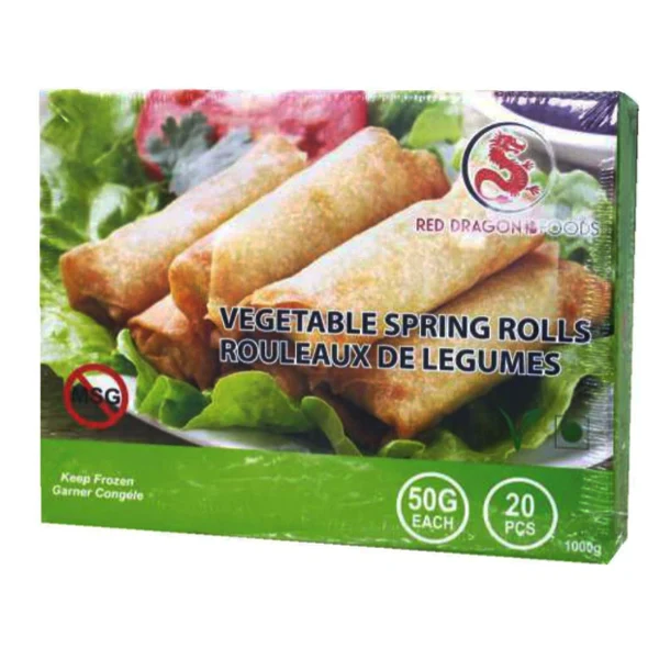 Red Dragon - Veggie Spring Roll (NO Msg) 40x25 GR