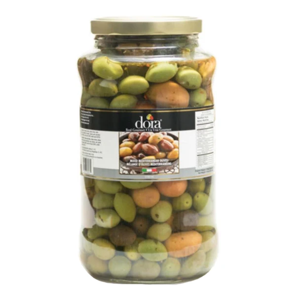 Dora - Mixed Olives Mediterranean (Glass) 3100ML