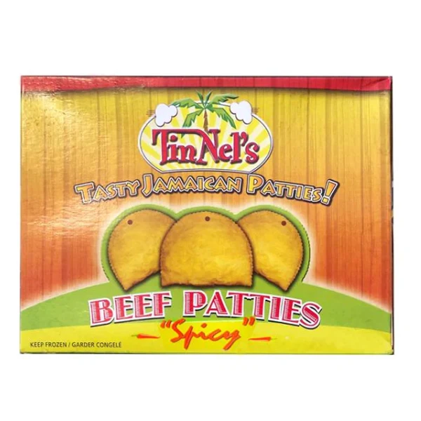 Tinnels - Beef Patty Spicy 12x112 GR