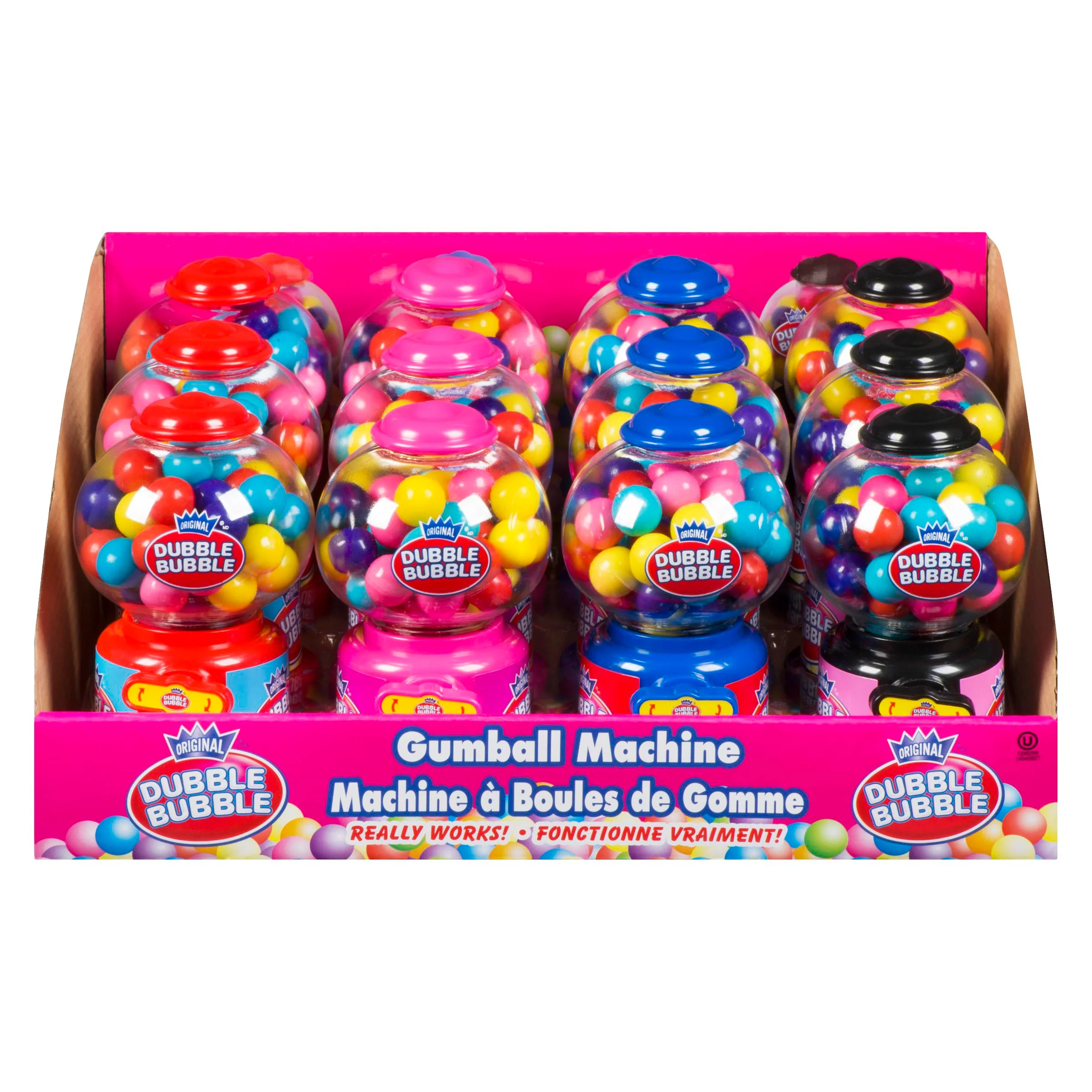 Dubble Bubble - Gumball Machine 12x50 G