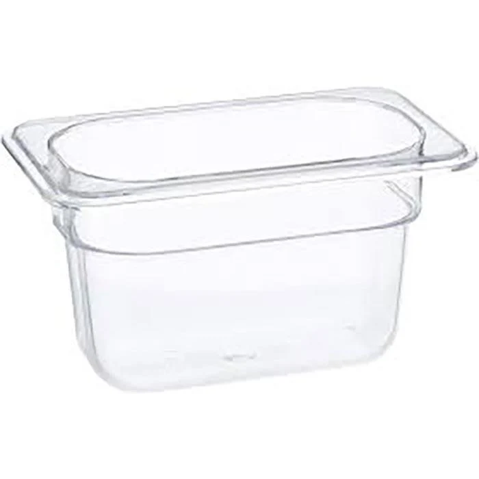 Winco - 1/9 Size Plastic Pan 4in EA