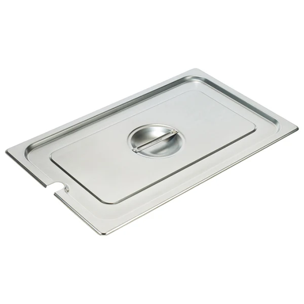 Winco - Full Size Slotted Steam Pan Cover EA