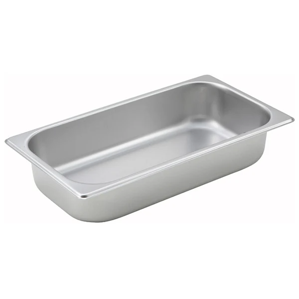 Winco - Steam Table Pan 1/3 Size 2.5in Deep EA