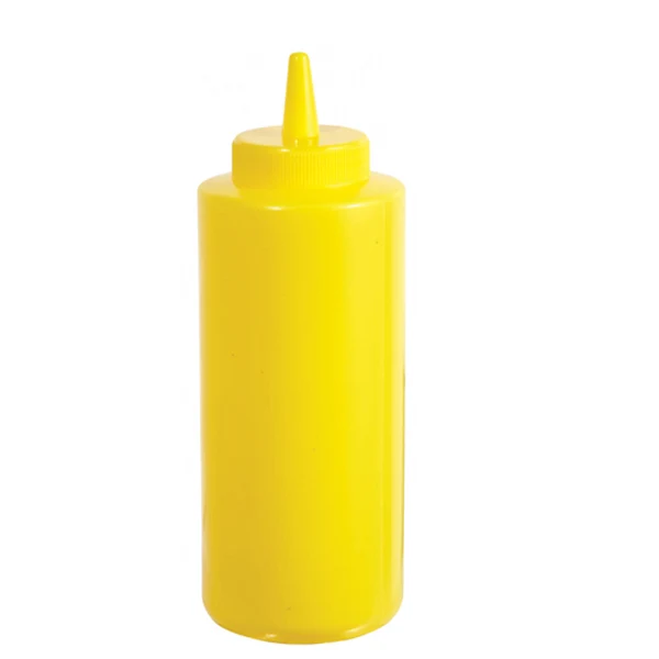 Winco - Squeeze Bottle Yellow 24OZ 6EA