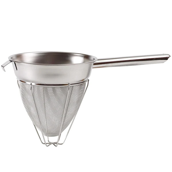 Winco - Hollow Handle Bouillon Strainer 8" 1EA