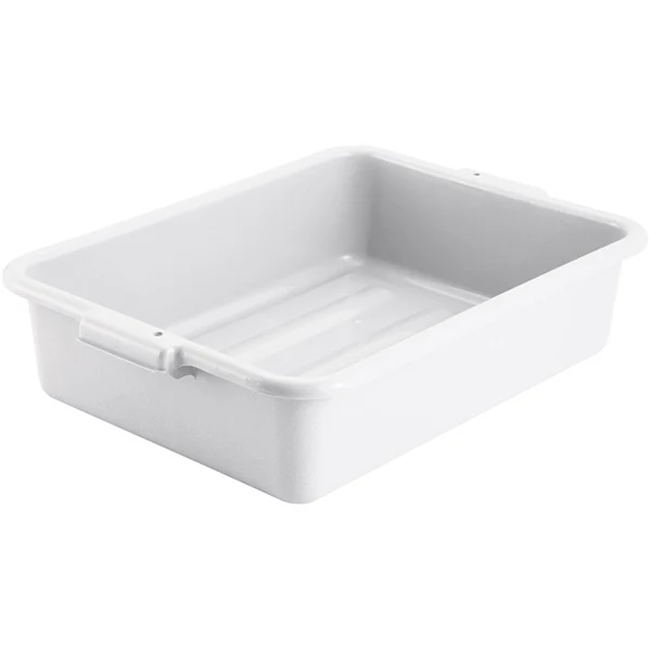 Winco - Dish Box White 5IN