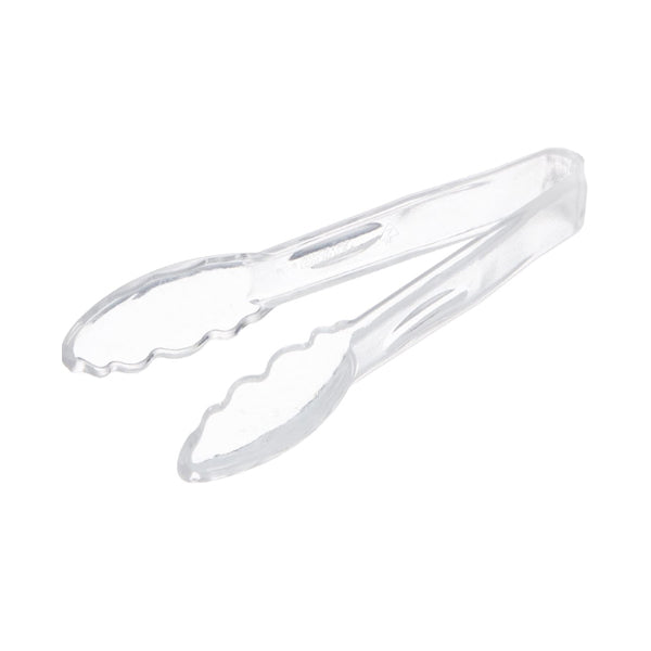 Winco - 6in Polycarbonate Utility Tongs Clear 1EA