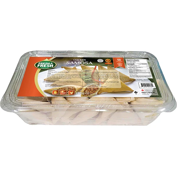 Fresh & Foods - Halal Chicken Samosa 50EA