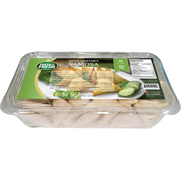 Fresh & Foods - Mixed Veg Samosa 40EA